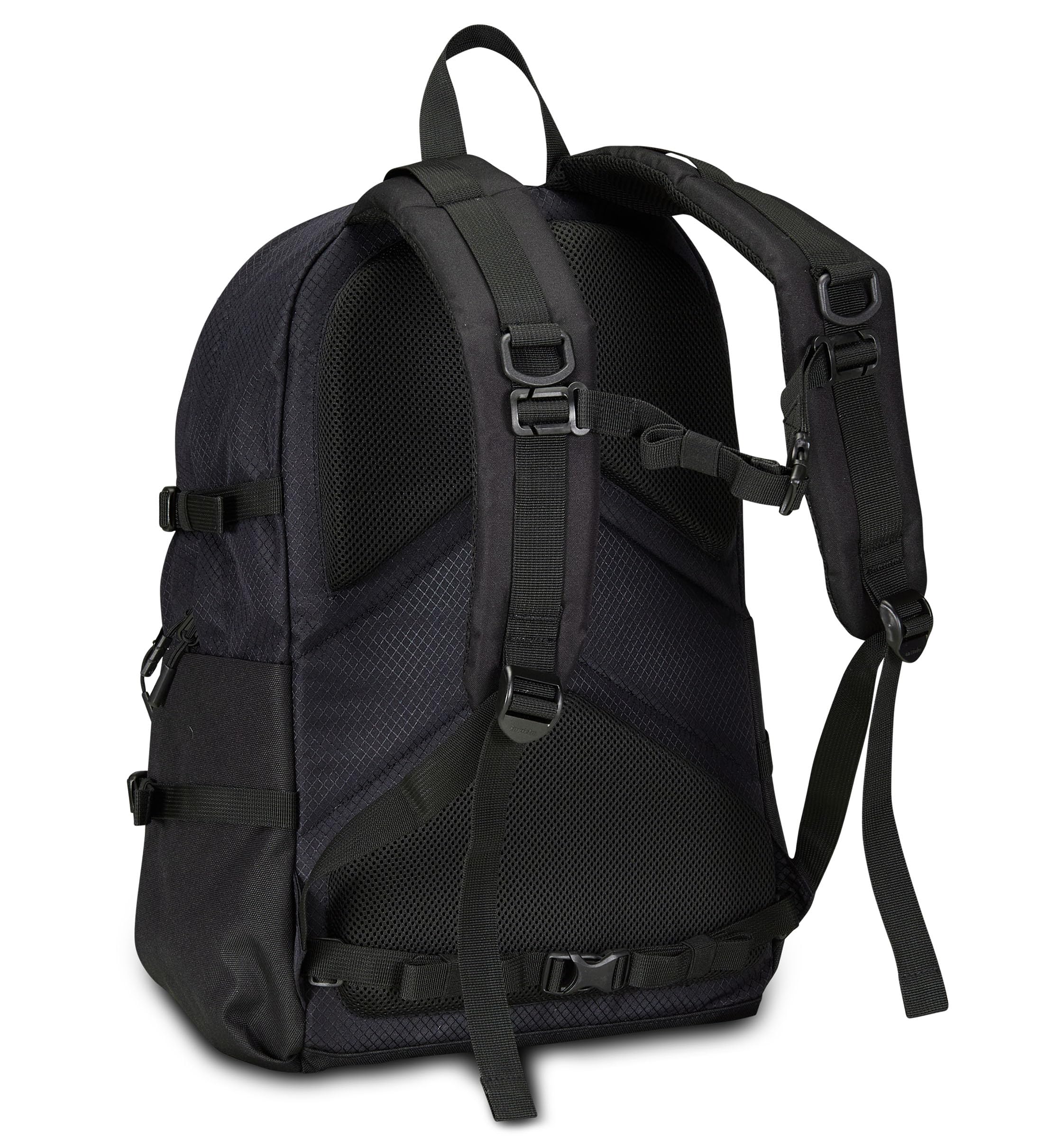 Invicta Act Plus Led Schulranzen, Tagesrucksack mit Laptopfach, Trinkflaschenfach, Organisationsfach, Brust- und Beckengurt, Kompressionsriemen, Schule, Sport, Freizeit - Mädchen Jungen
