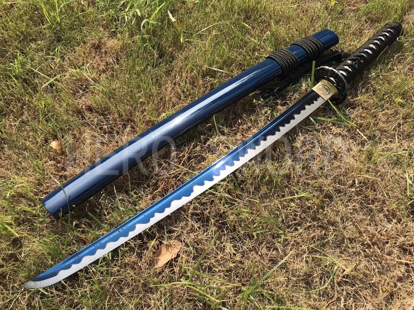 Handmade Wakizashi Samurai Sword Real Sharp Full Tang Katana Middle Sword Handmade Japanese Knives Battle Ready