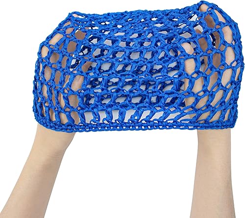 Miniatura 6 de AUEAR, Red de pelo de ganchillo de malla para el pelo grueso y corto, red de redecilla para mujeres para dormir