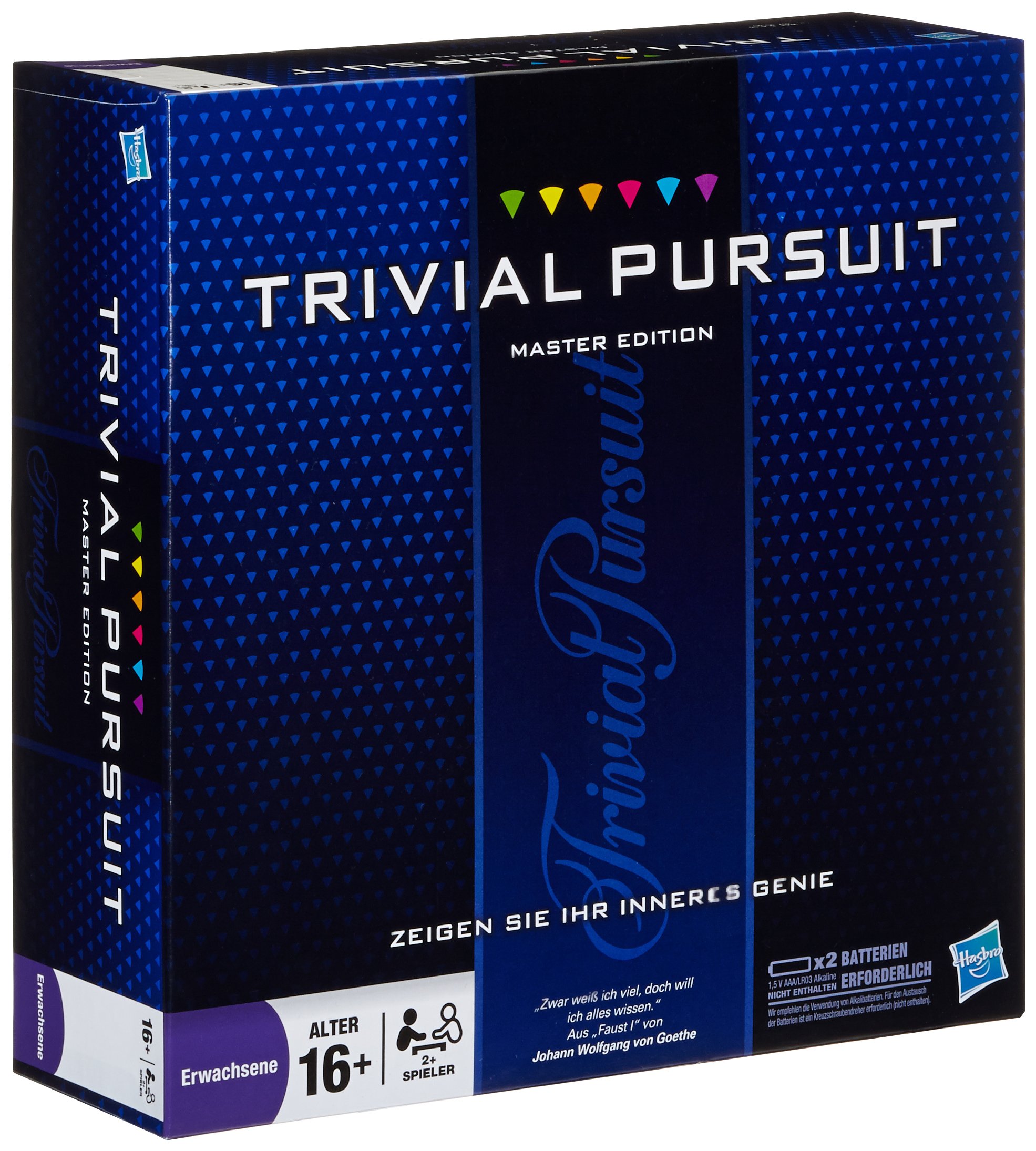 Hasbro 16762100 Trivial Pursuit Master Edition