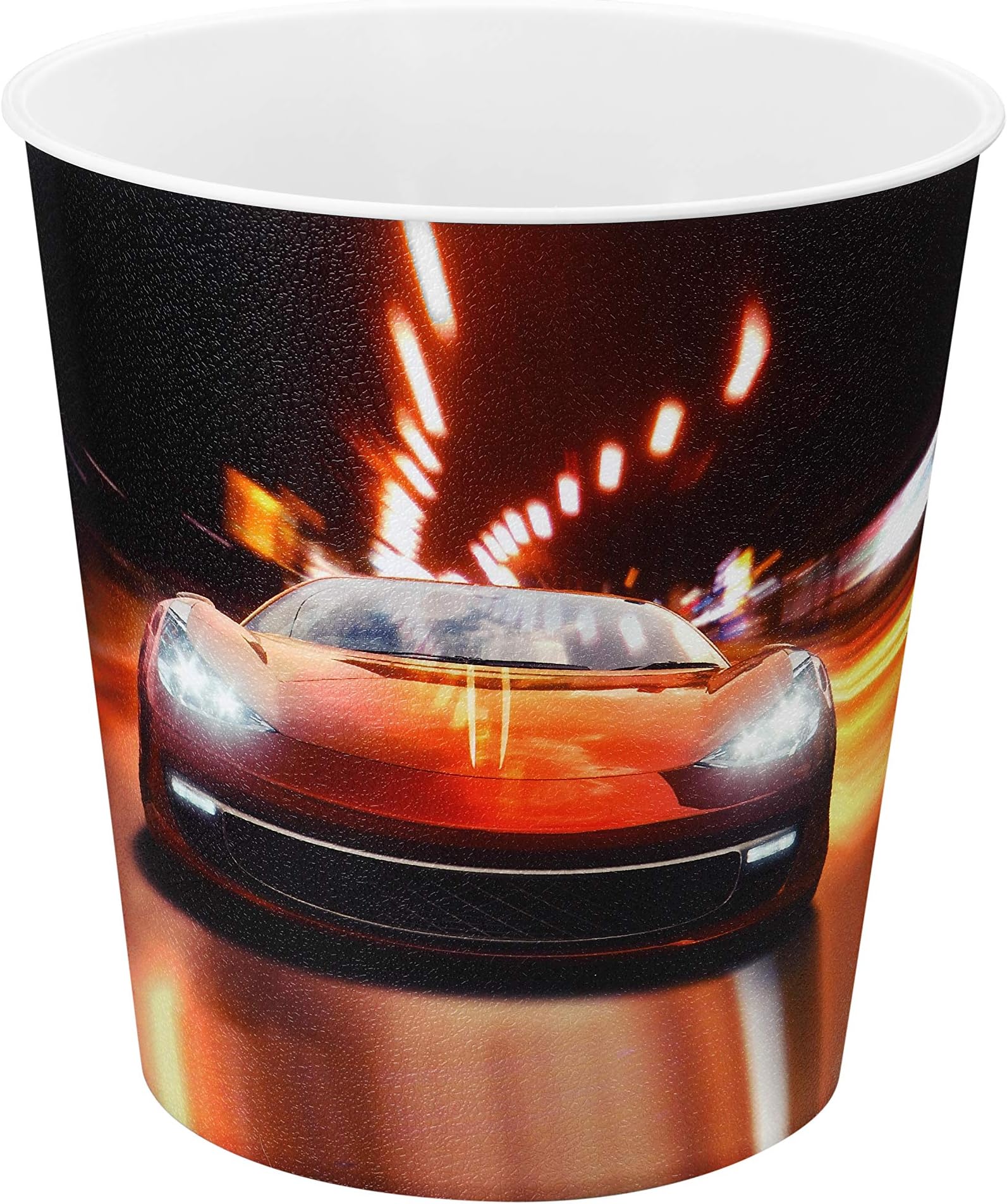 Idena Waste Paper Bin Polypropylene, 9 litres Racing Cars Racing car