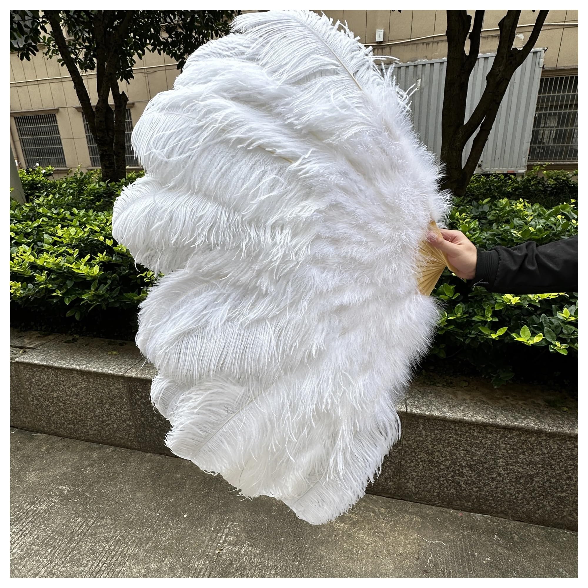 Amazon.co.jp: フェザーファン ハンドヘルド フラッパー 折りたたみ