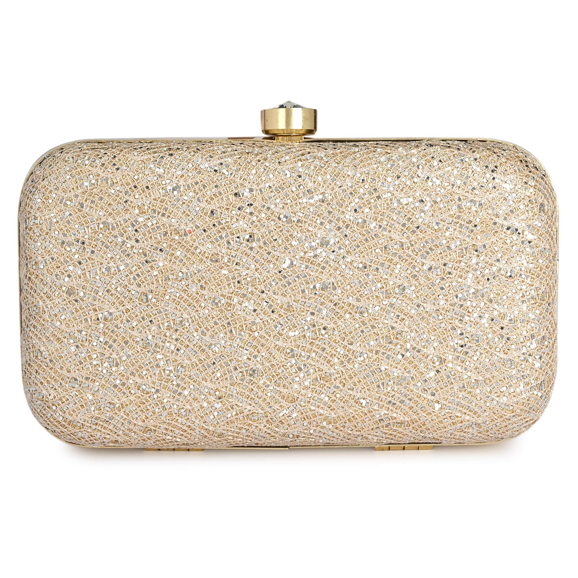 For The Beautiful You Womens Hand Box Clutch Bag Purse (Cream) (B0833RB5DT) Amazon Price History, Amazon Price Tracker
