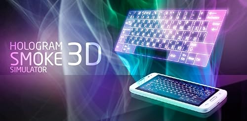 Holograma em 3D um par piada