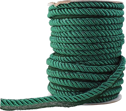 Mandala Crafts The Yard - Cordón de labio retorcido para almohadas de costura, tapicería, borde de costura