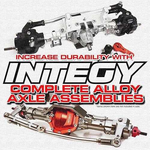 Miniatura 5 de Integy Modelo RC C29158SILVER - Postes de cuerpo mecanizados con 9 agujeros para Element RC escala 110 Enduro Sendero