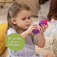 Vista 12 de Lalaboom 36 piezas de cuentas para bebé – Montessori educativo forma y color STEM juguete de construcción de 10 meses a 3 años - BL300, multicolor