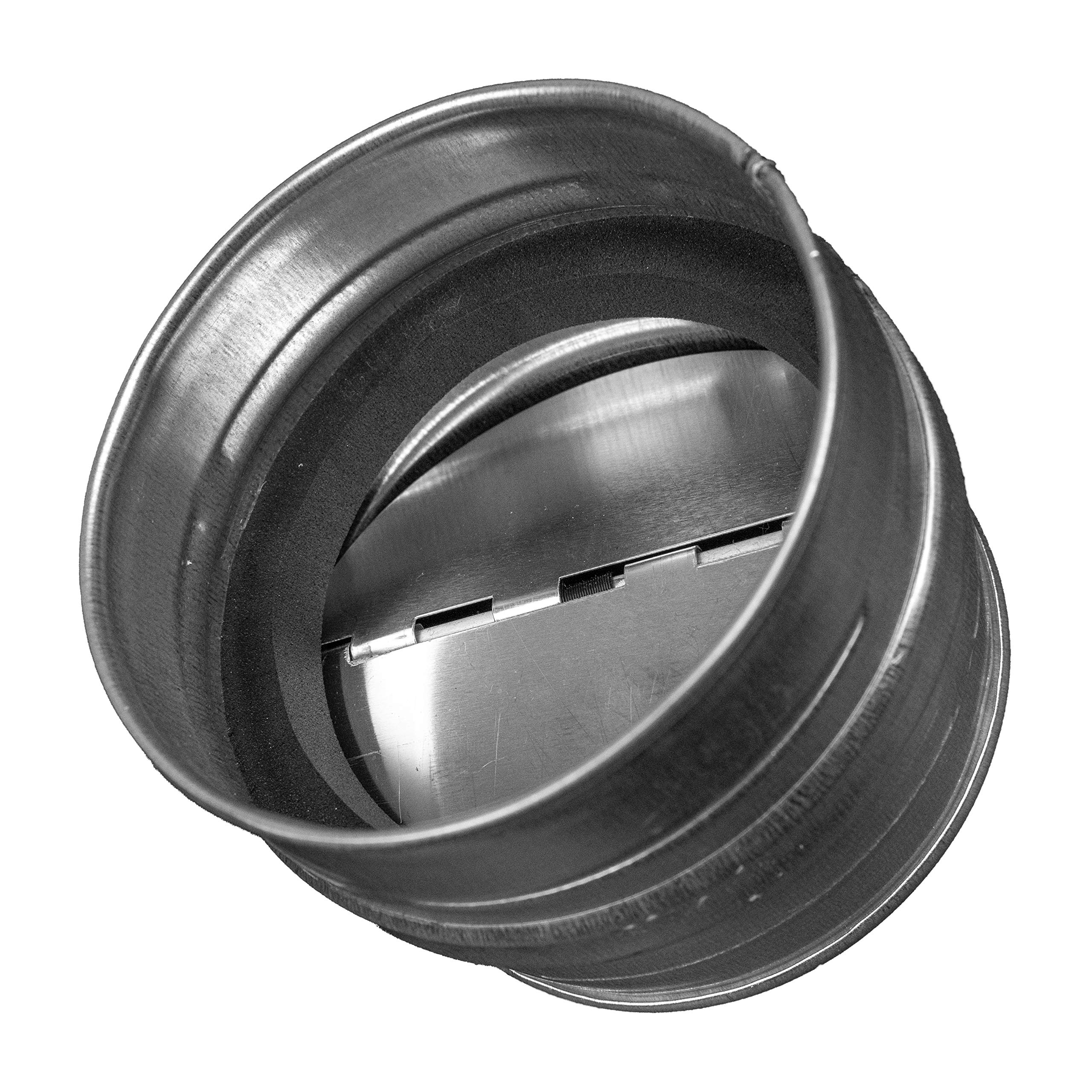 Buy 6" Inch Backdraft Damper for Straight or Flex Duct. Bathroom