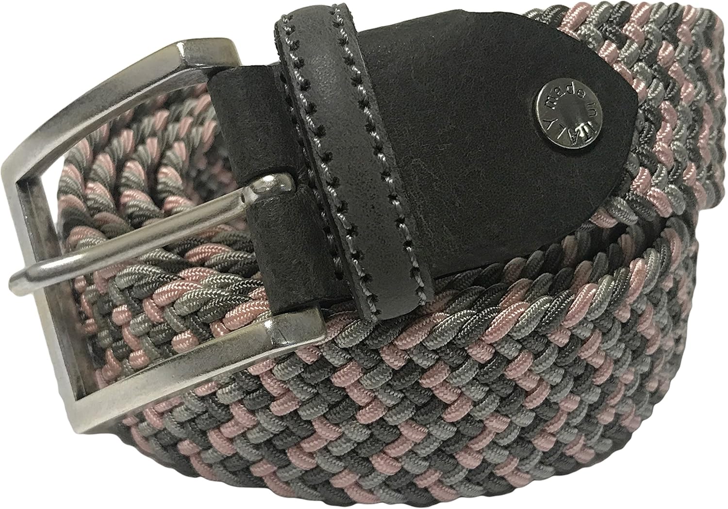 Fresco Golf Cotton Elastic Stretch Men's Belt, Multicolors