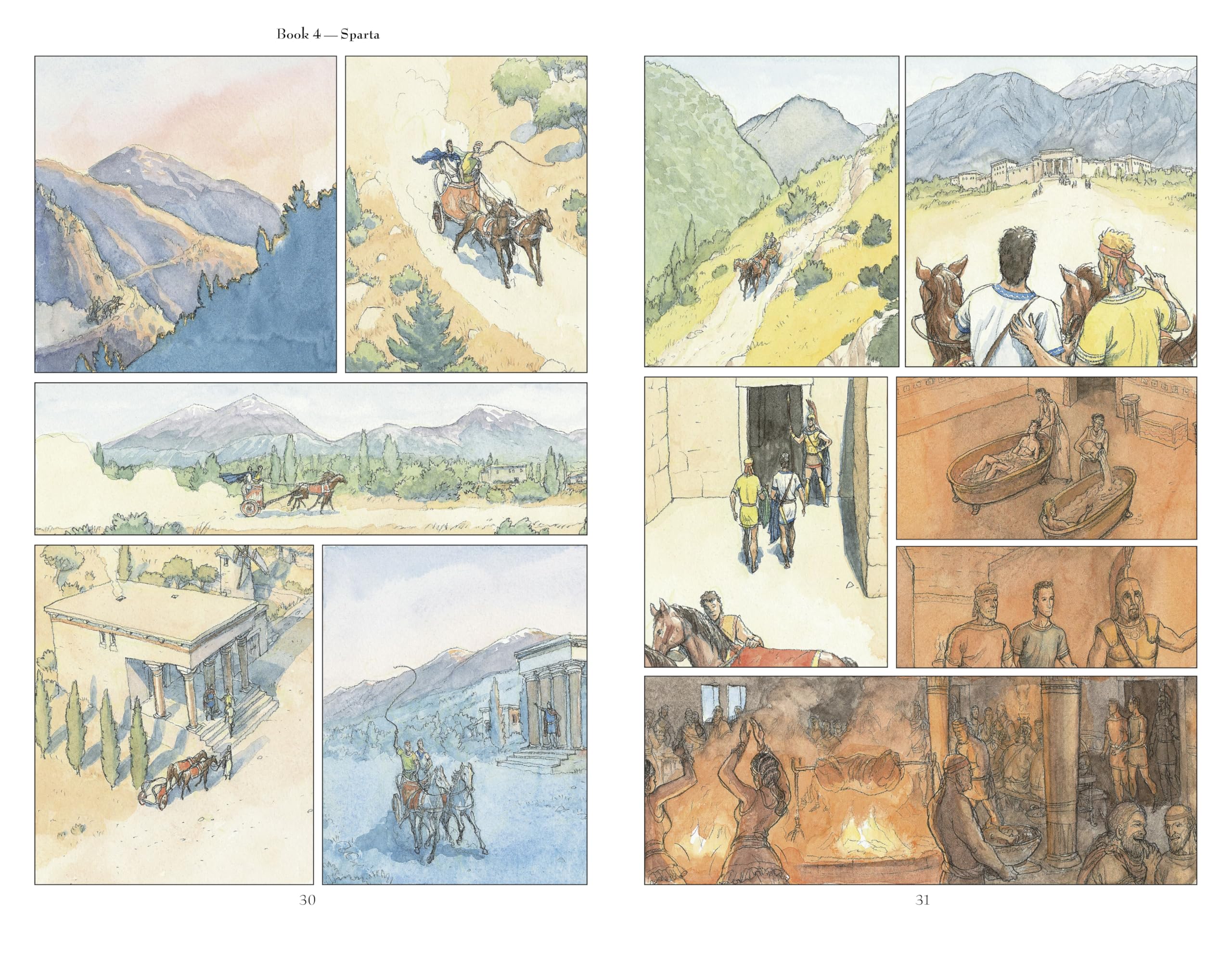 The Odyssey: Homer's exciting ancient Greek myth told in pacy full-colour graphic novel form for YA readers