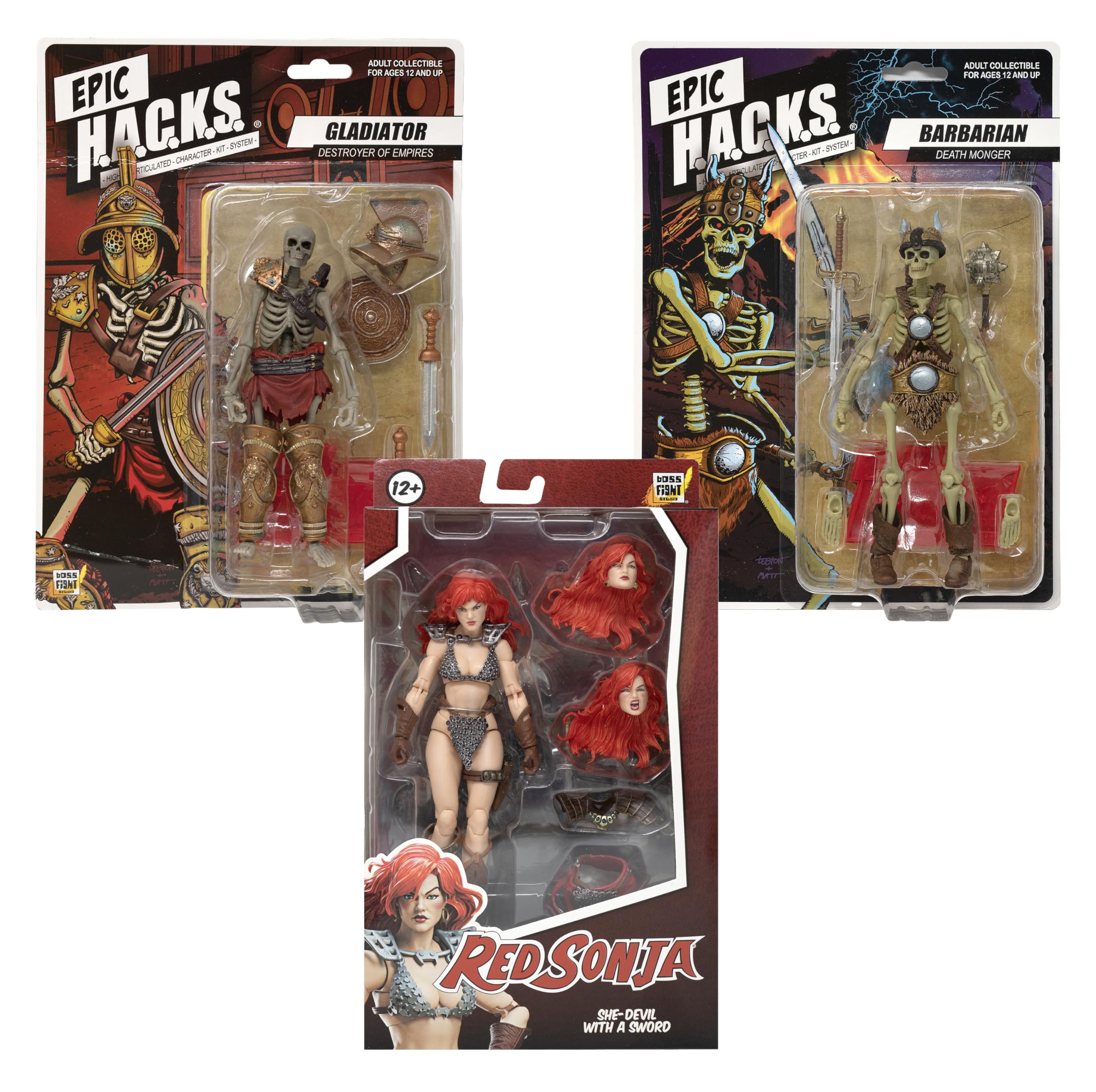 Amazon.com: Boss Fight Studio Epic H.A.C.K.S. Red Sonja Deluxe