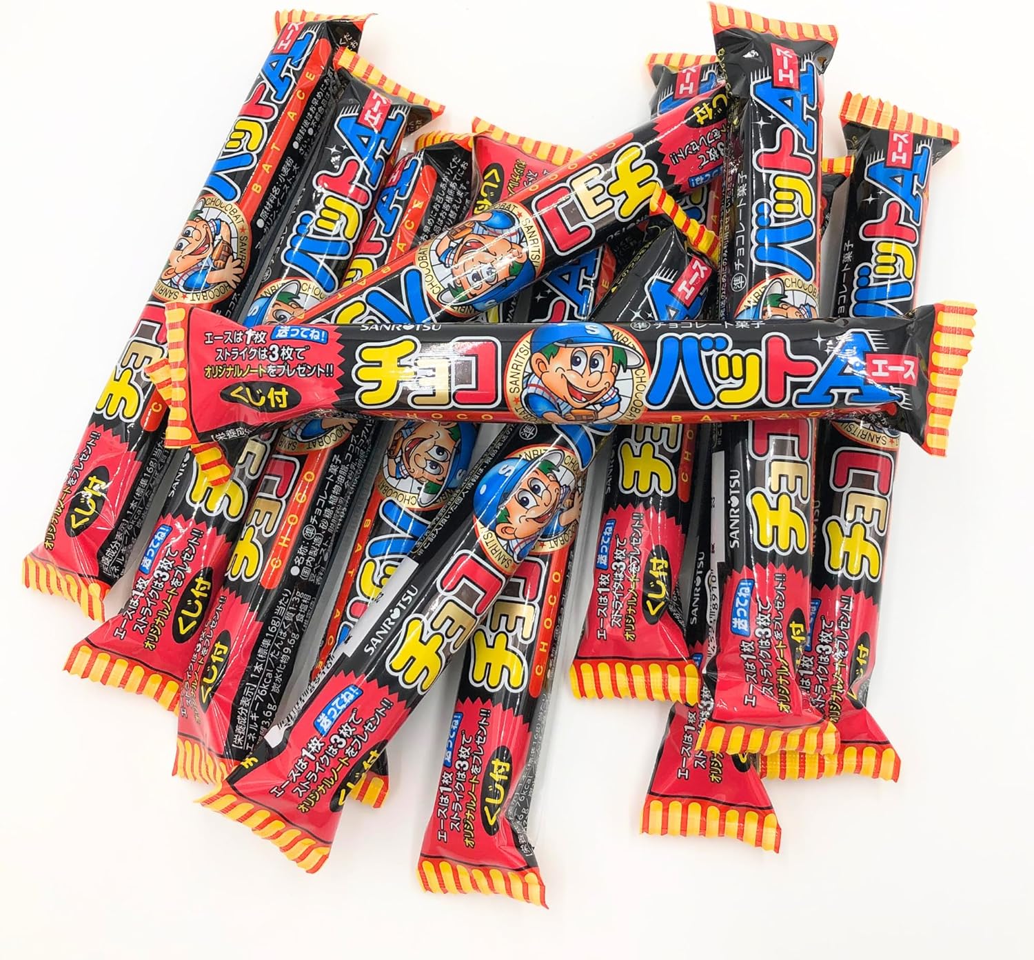Amazon 三立製菓 チョコバットエース 12本 まとめ買い 大容量 チョコバット※常温メール便発送※ ノーブランド品
