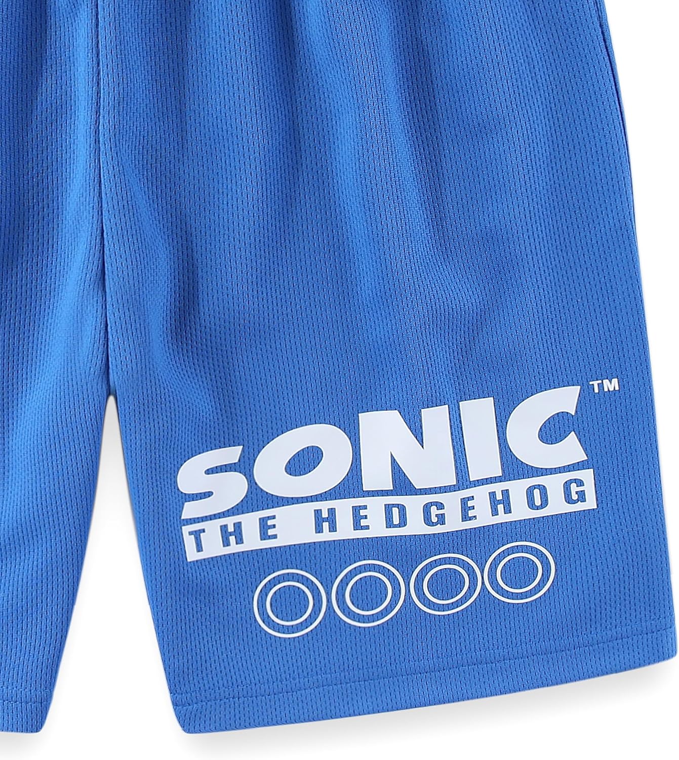 SEGA Sonic the Hedgehog Boys Tank Top Shirt and Mesh Short Set for Big Kids