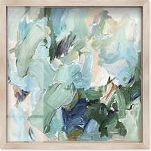 Art Remedy Echoes in Sage I - Ira Colmeva Shadowbox      30 x 30