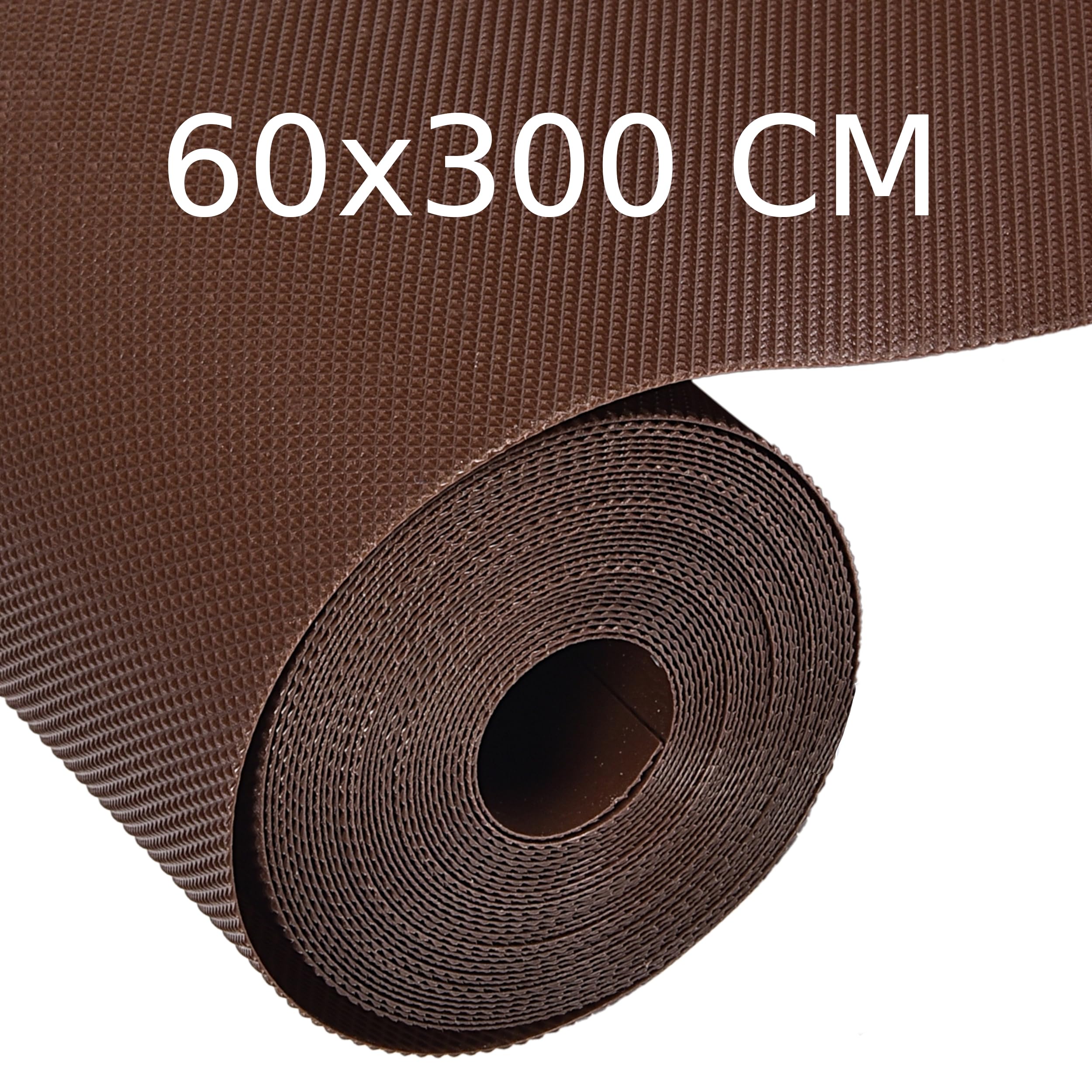 Tishvi Shelf Liner Kitchen Drawer Mats Anti Slip mat for Kitchen 60x300CM, Non Adhesive EVA Material Fridge Liners Table Mats for Cupboard Cabinet Drawer Trolly Liner (Maroon Diamond, 60x300 cm)