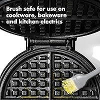 Vista 5 de OXO Good Grips Botella de aceite de vidrio y cepillo de silicona, 8 onzas