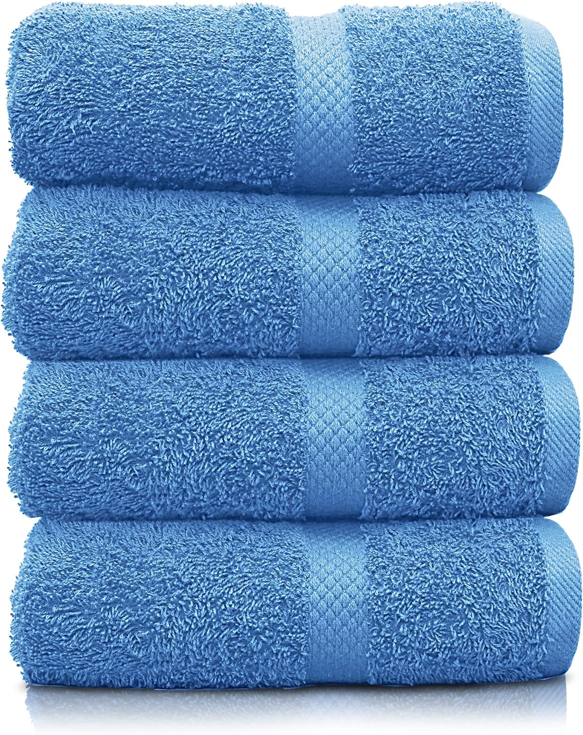 KEEPOZ 100 Cotton Bath Towels Bathroom Towels Made with
