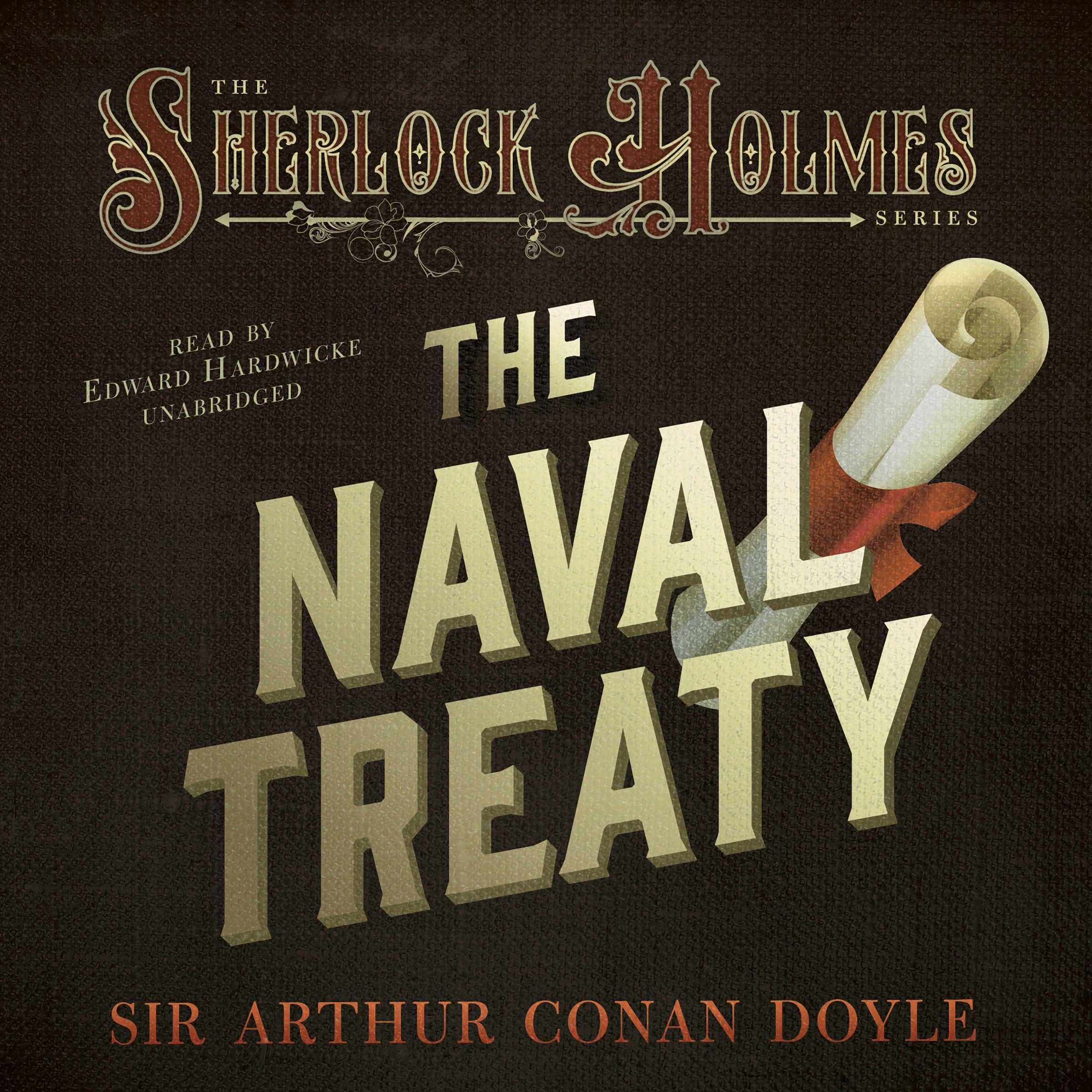 Cover art for Sherlock Holmes: The Naval Treaty