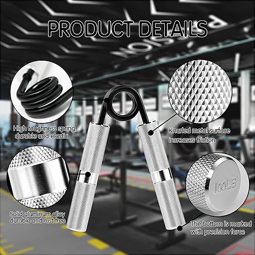 Miniatura 3 de Juego de fortalecedores de agarre de mano, fortalecedor de agarre pesado, fortalecedor de dedos de agarre de mano, kit de ejercitador de mano de