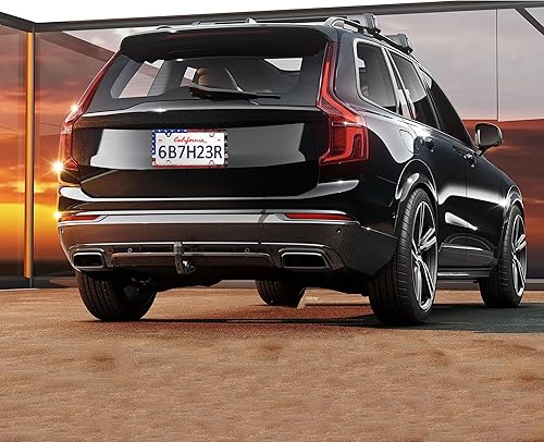 Miniatura 6 de Marco de matrícula de bandera estadounidense vintage, marcos de matrícula de bandera de Estados Unidos, divertido soporte de accesorio de automóvil