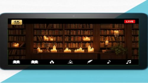 Cozy Candlelit Library: The Ambient Flicker of Candles & Old Book Sounds for a Studious Vibe – vue 3