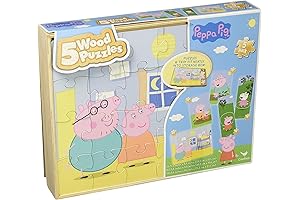 Delightful Peppa Pig Wooden Puzzles: Perfect for Young Minds!