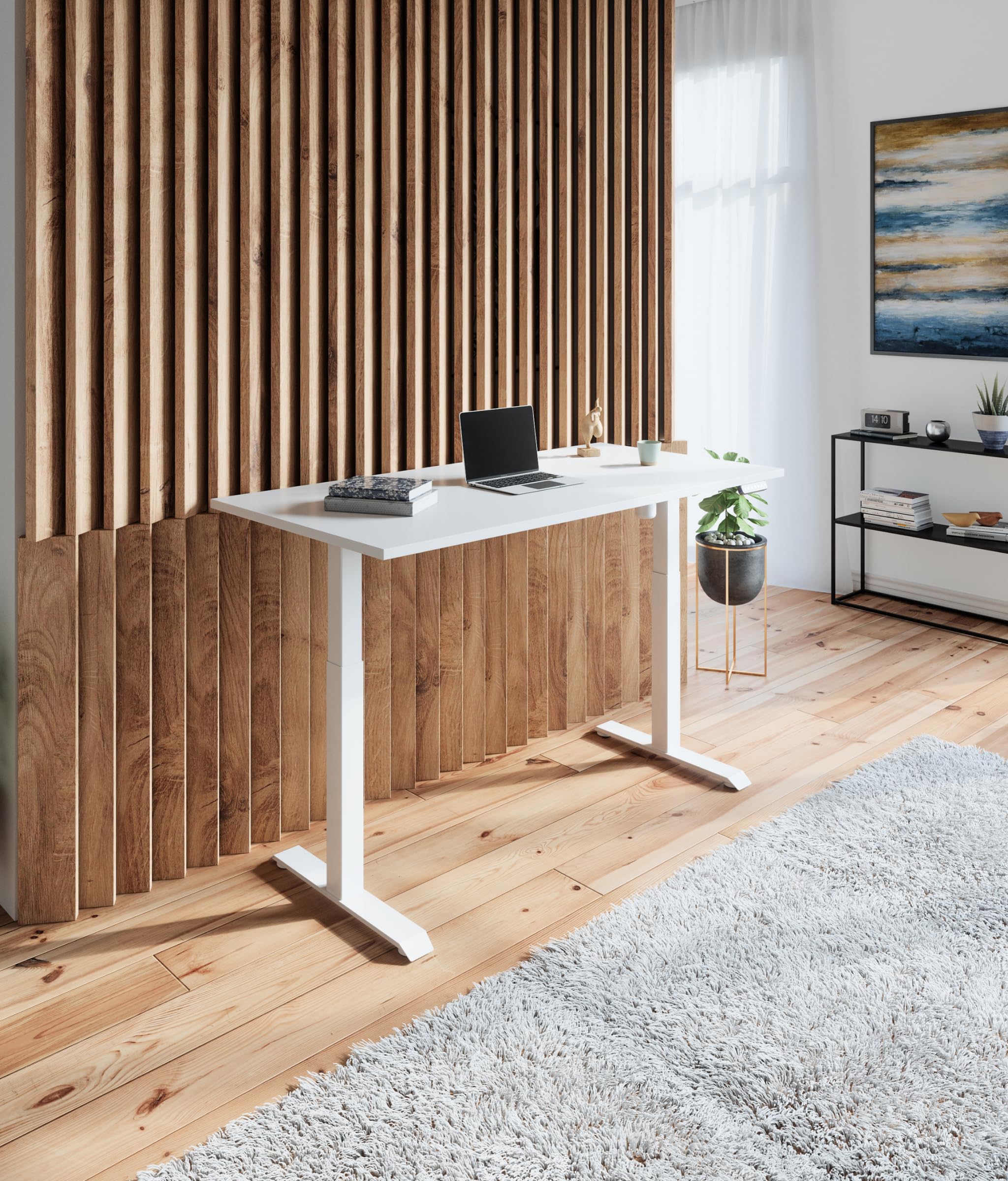 Amazon | Desktronic テーブルトップ 140 x 70cm デスクトップ - 高さ 