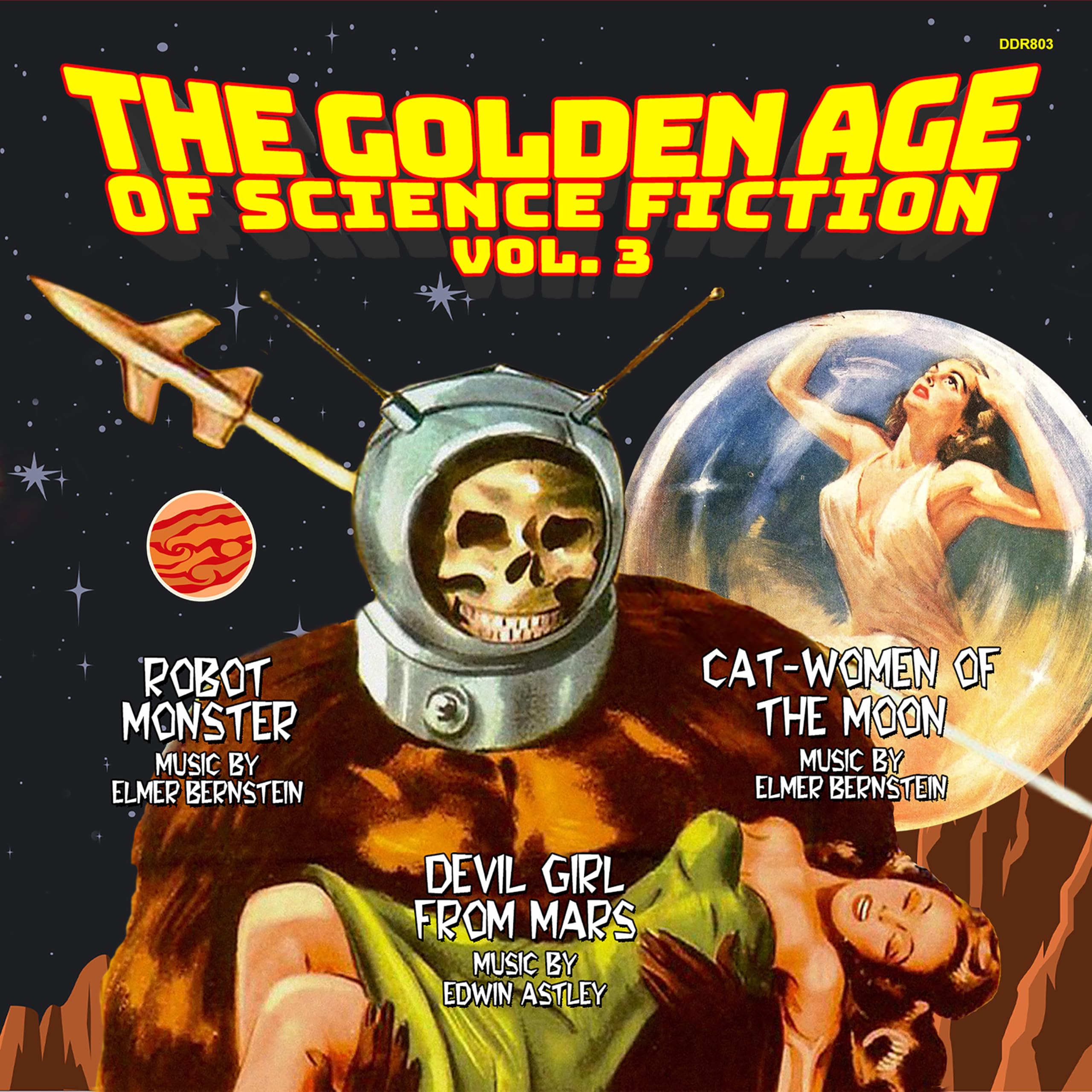 Elmer Bernstein, Edwin Astley Golden Age of Science Fiction Vol. 3 (Cat-Women of
