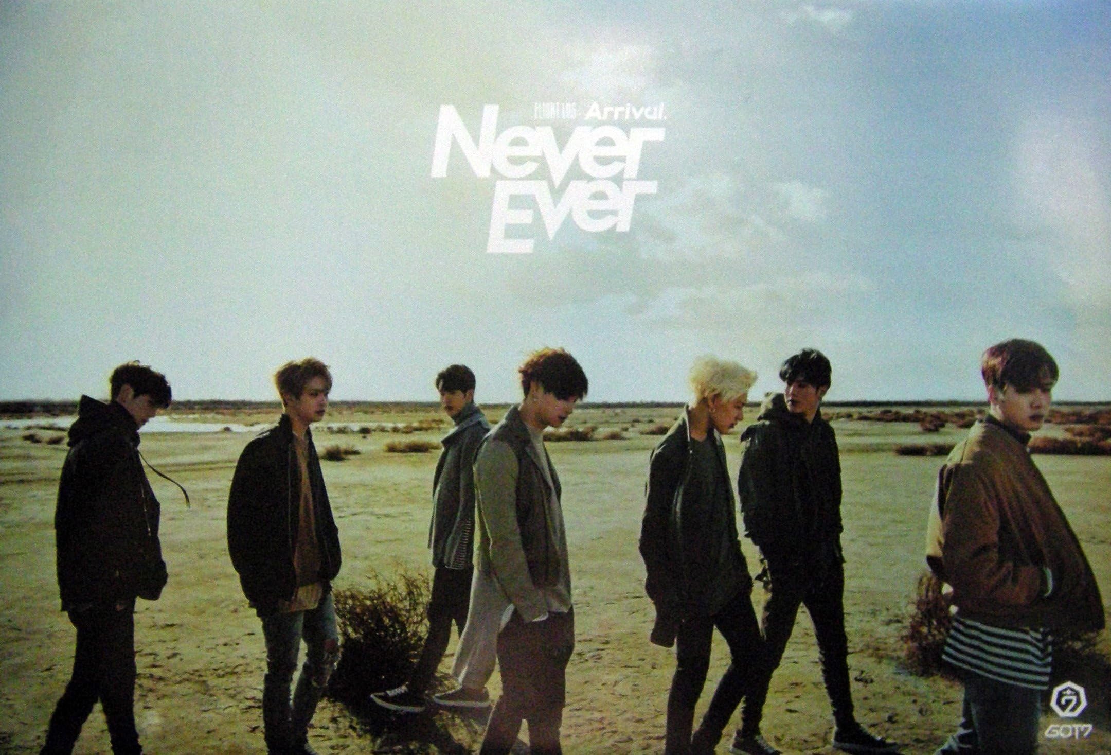 Seeing one shop GOT7 Korean Boy Band Group Photo Print Poster size 24โX36โ S- 0709
