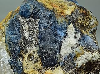 185 Gram Rare Fluorescent Afghanite Crystal On Matrix