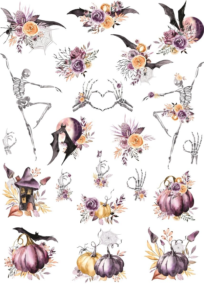 Papier de mûrier pour customiser un meuble ancien au style gothique