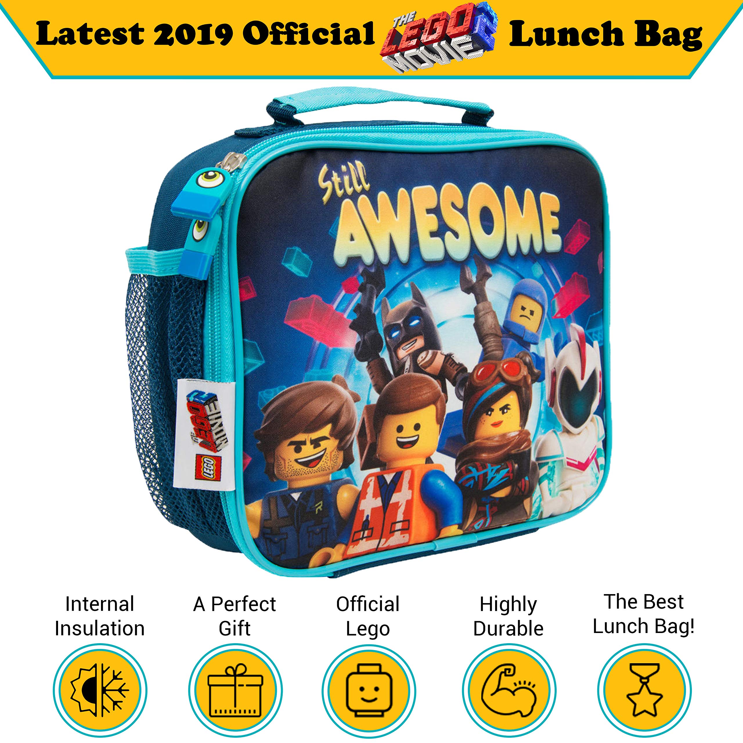 Lego Movie Lunch Bag For Kids Batman Insulated Container