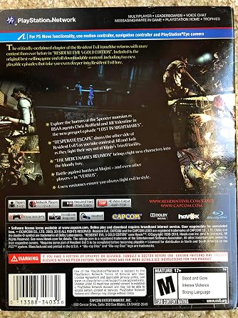Resident Evil 5: Gold Ps3