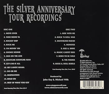 John Kay & Steppenwolf - Live At 25 (Silver Anniversary
