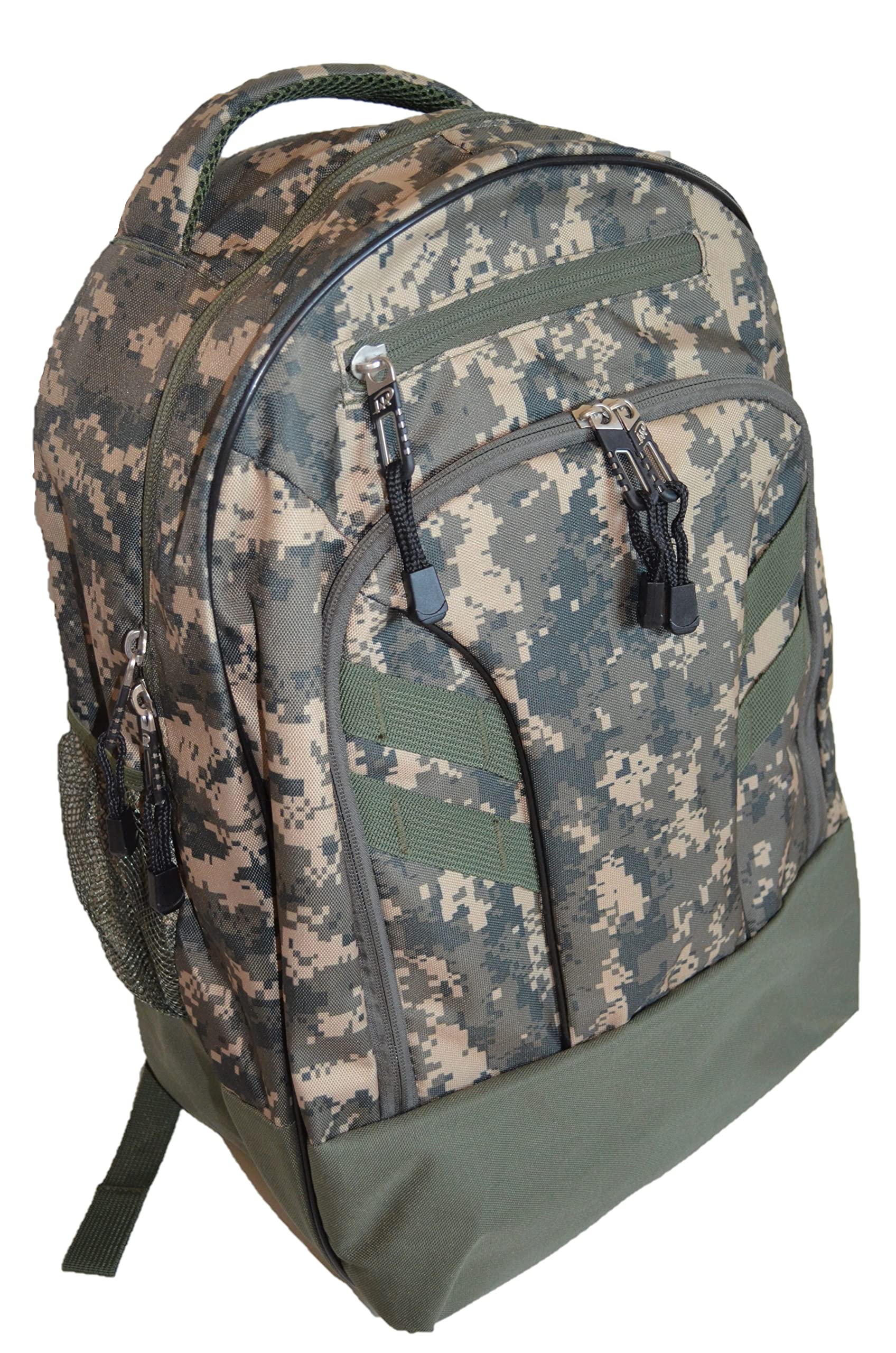 NorthwestDigital Camo "Razor" Backpack, 19" x 8" x 12", Razor, Digi Digital Camo Camouflage, Green, "Razor" Backpack
