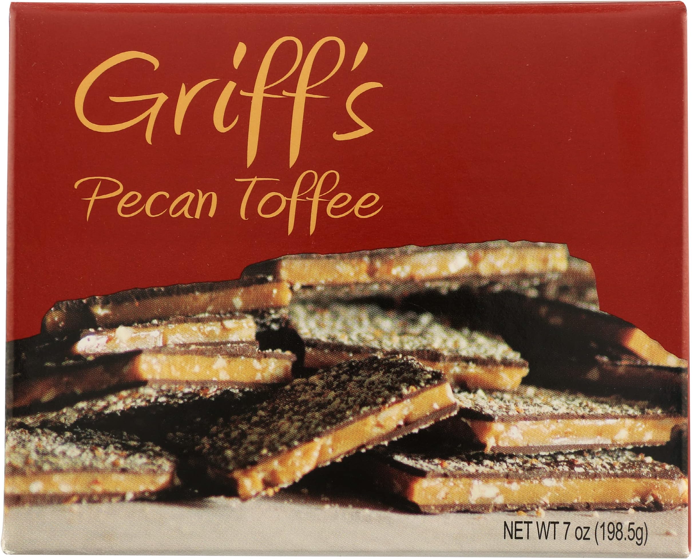 Griff's Coffee Toffee, Dark Chocolate Covered Coffee