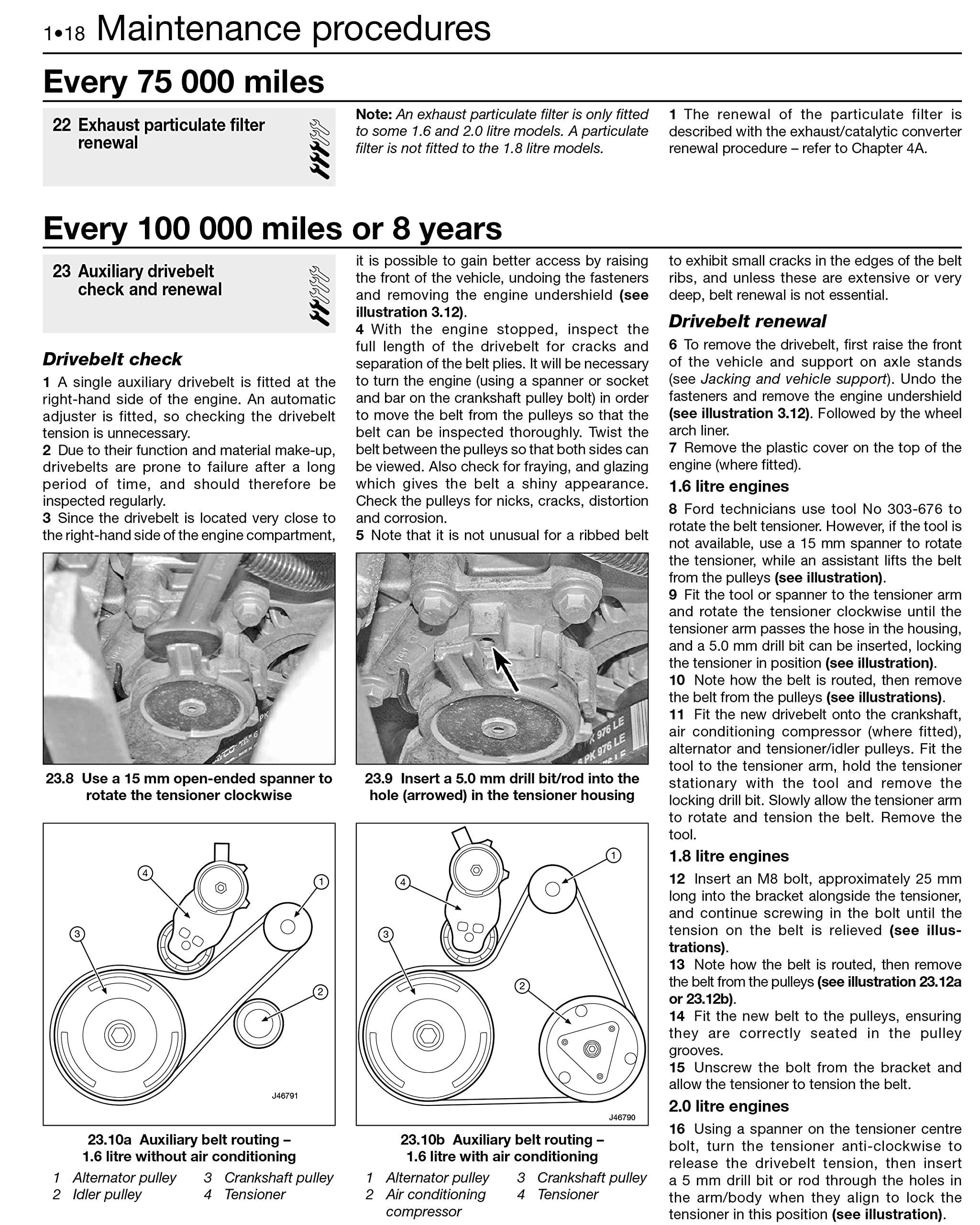 Ford Focus Diesel (05 - 11) 54 to 61 Haynes Repair Manual
