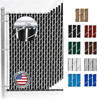 Wave Slat (9 Colors) Single Wall Bottom Locking Privacy Slat for 4', 5',...