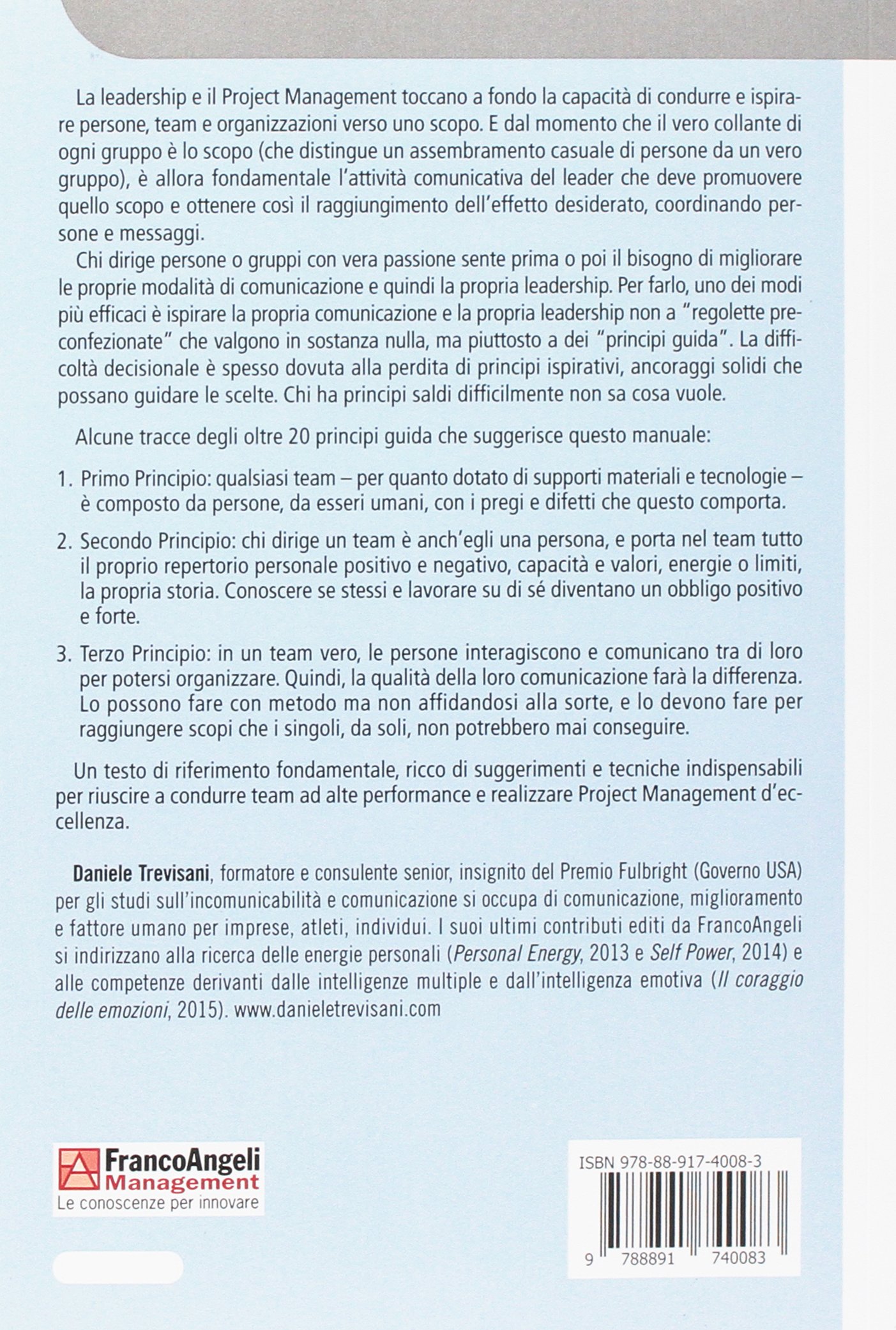 Team leadership e comunicazione operativa. Principi e pratiche per il miglioramento continuo individuale e di team