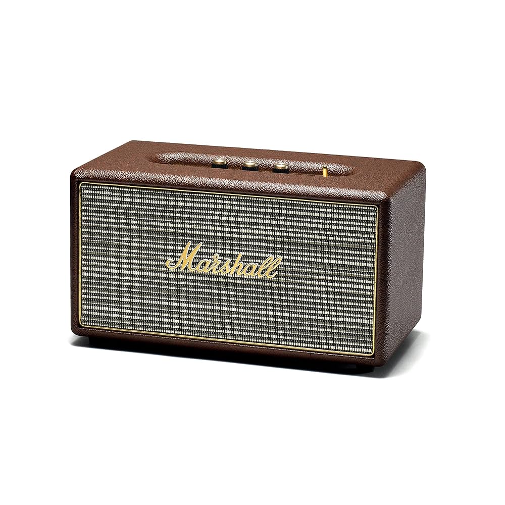マーシャル　STANMORE Marshall Stanmore głośnik Bluetooth – brązowy (UE) : Amazon
