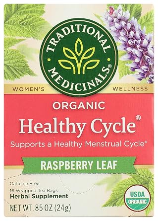 Traditional Medicinals, Tea Herbal Healthy Cycle Organic, 16 Count