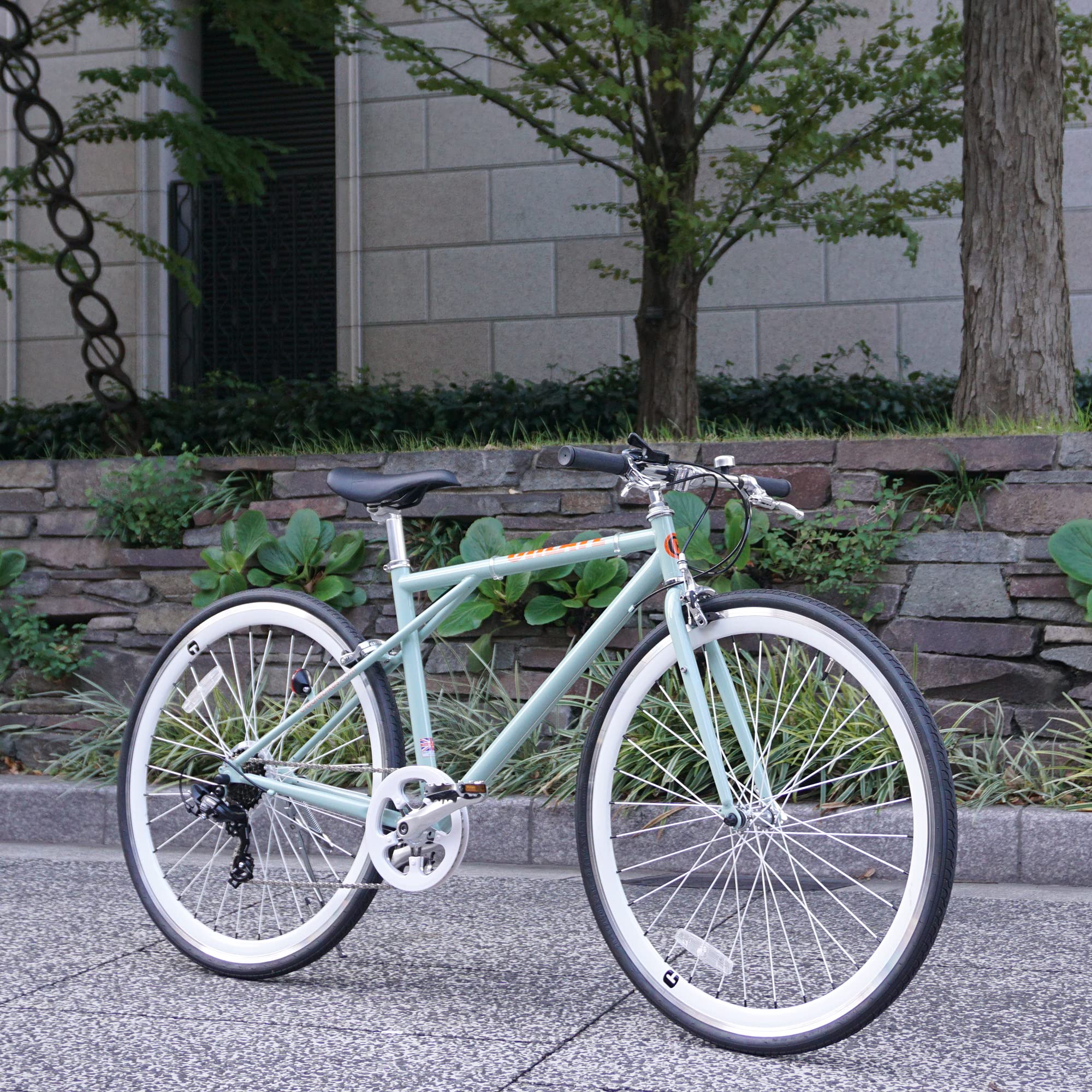 B048 CREATE☆クロスバイク☆C210K☆ホワイト