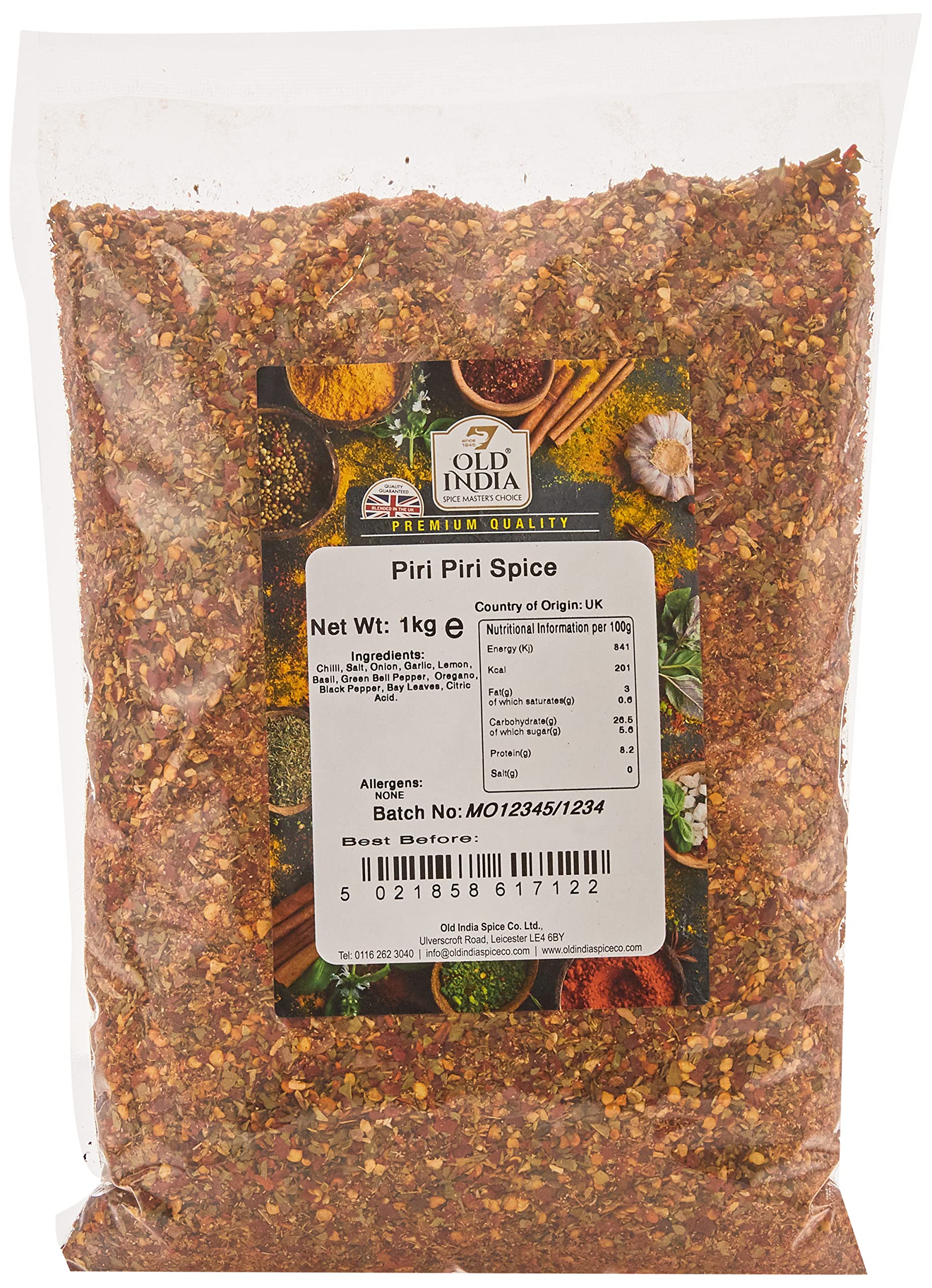 Old India Piri Piri Spice 1kg