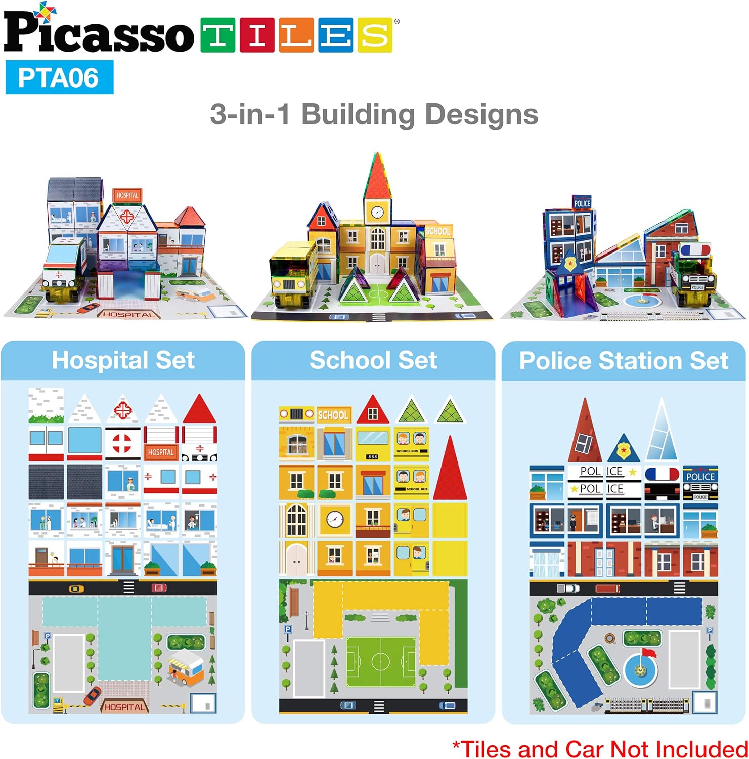 Cubos Magnéticos Para Niños 50 Piezas Juego Educativo | Cuotas Sin Interés