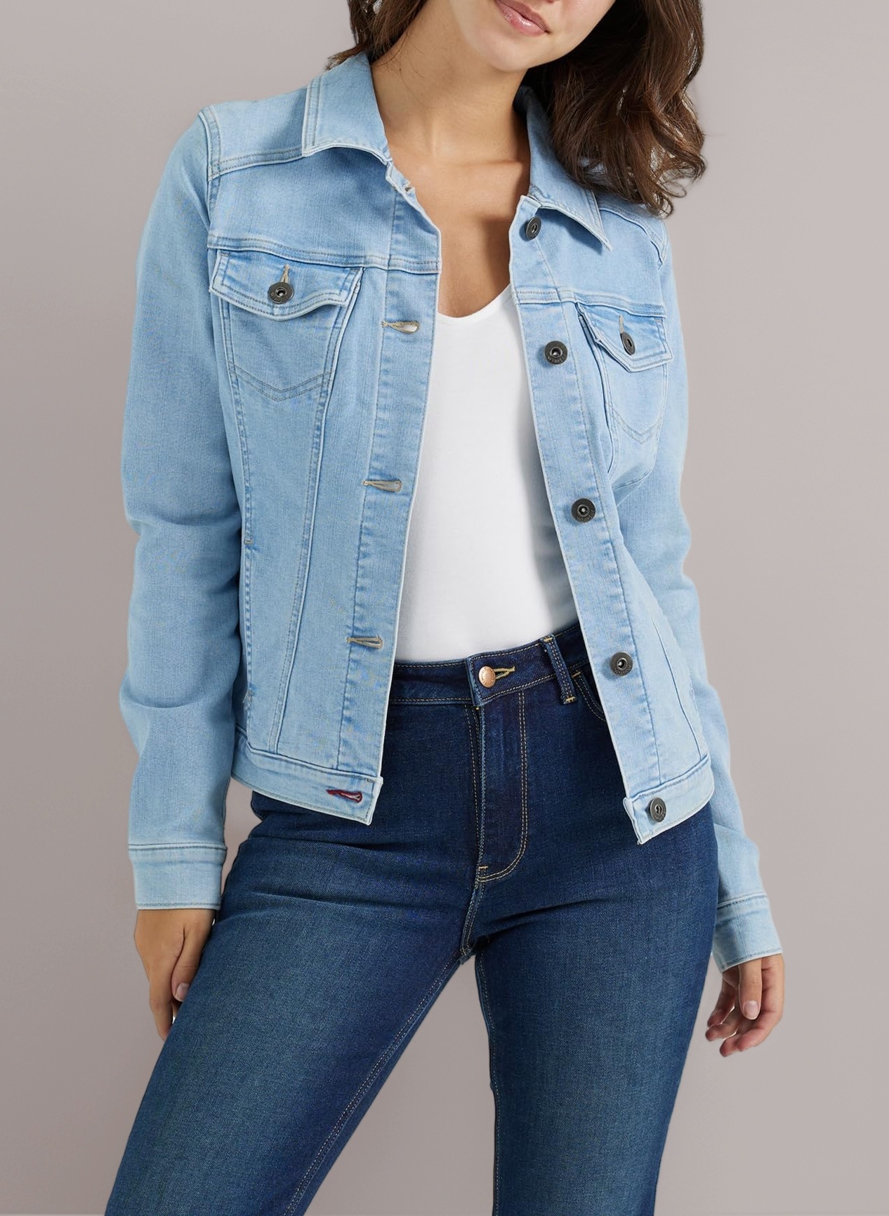 Wrangler Authentics Women's Denim Jacket Denim Jacket