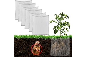 Yoption Plant Root Guard Baskets, Anti Gopher Wire Baskets for Underground Roots