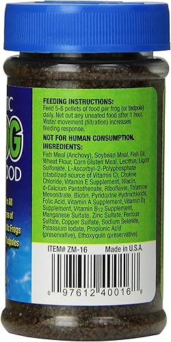 Miniatura 2 de Zoo Med Alimento acuático para rana y renacuajos paquete de 2