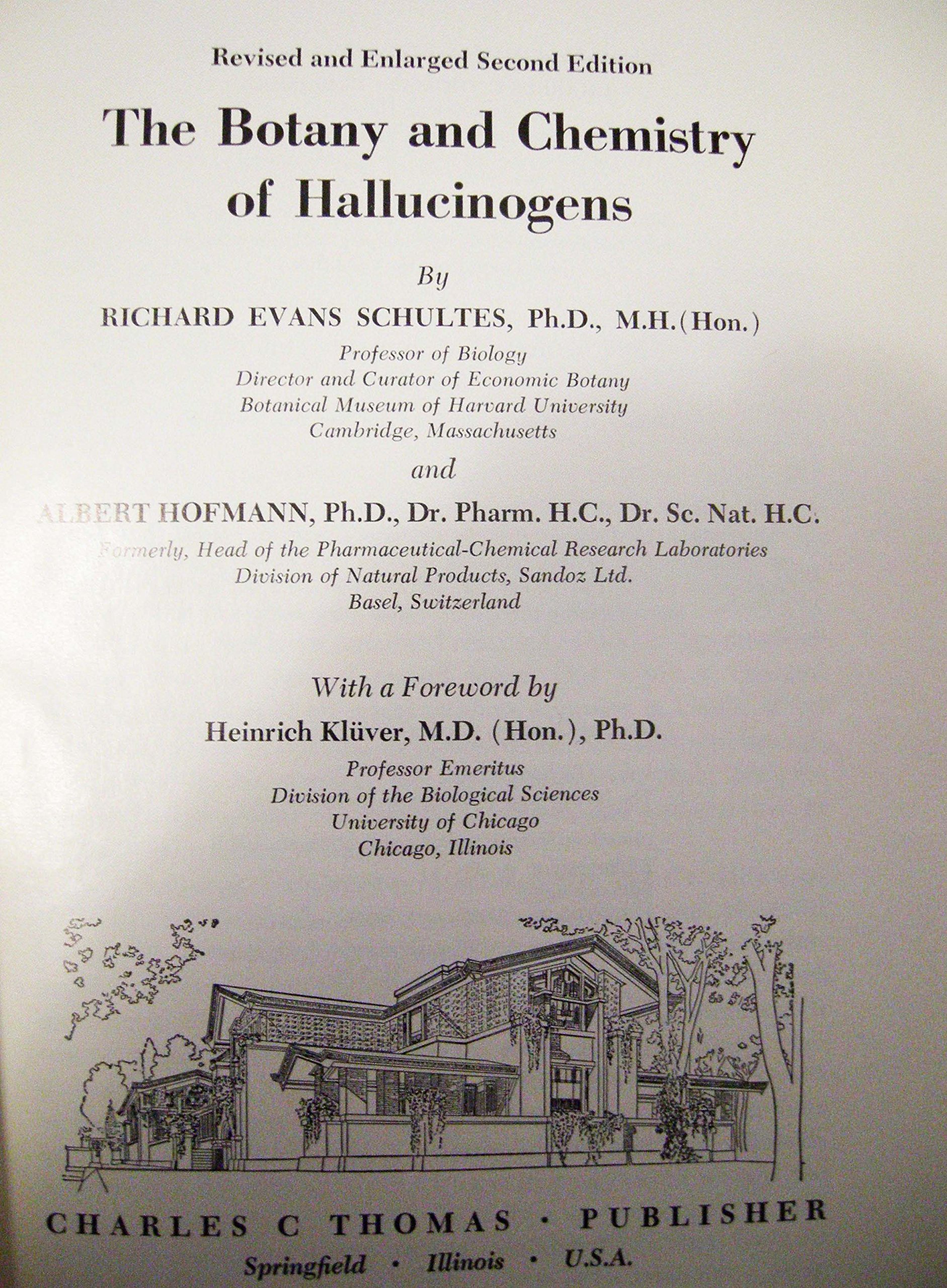 Buy The Botany and Chemistry of Hallucinogens — BookShops.in