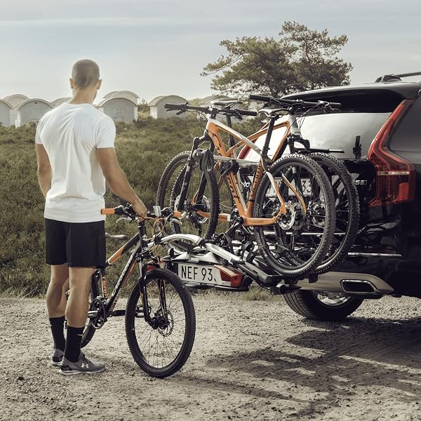 Thule 926002 Fahrräder VeloCompact 926, 3 Bikes, 13 PIN, Black - 5