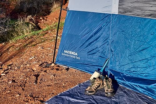 Miniatura 3 de TETON Sports Hacienda 8 Person Family Camping Tent, Large Gear Loft and 4 Storage Pockets, Swinging Door Makes it Easy to Access, Full Mesh Roof,